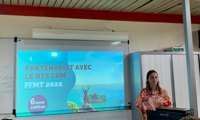 Un partenariat pédagogique avec la société Tahiti Expert Events et la classe BTS Communication 1ère année !