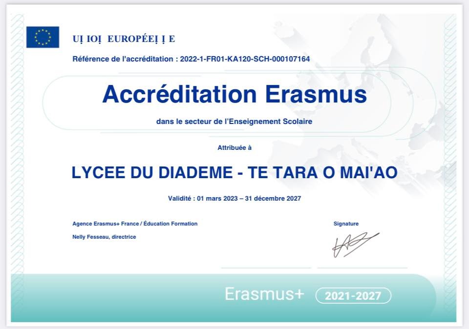 Double accréditation Erasmus