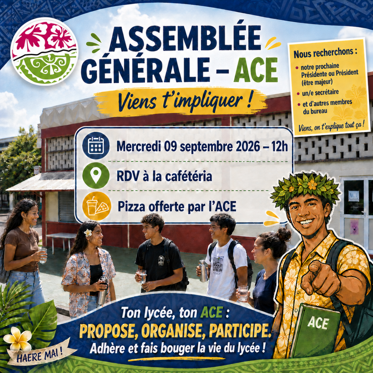 Assemblée générale de l’ACE : votre présence compte !