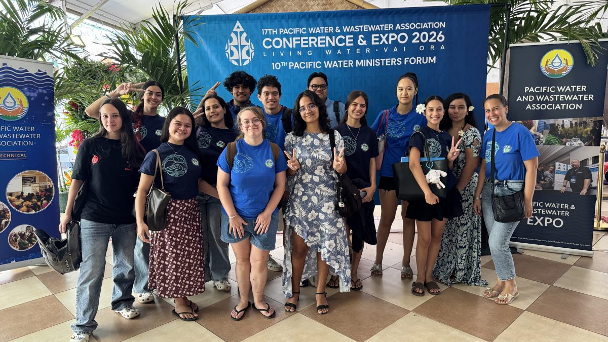 Les TGEN1 Section Euro du lycée Diadème à la rencontre des acteurs de l’eau du Pacifique !